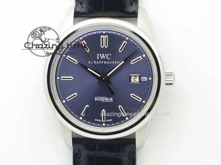 MIROTIME 0823 Big Pilot IW510301 Satin-Polished RG YLF Best Edition Black Dial On Leather Strap A Flexible 7222